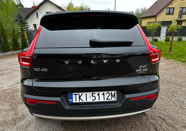 Volvo XC 40 cena 78900 przebieg: 262000, rok produkcji 2018 z Sępopol małe 704